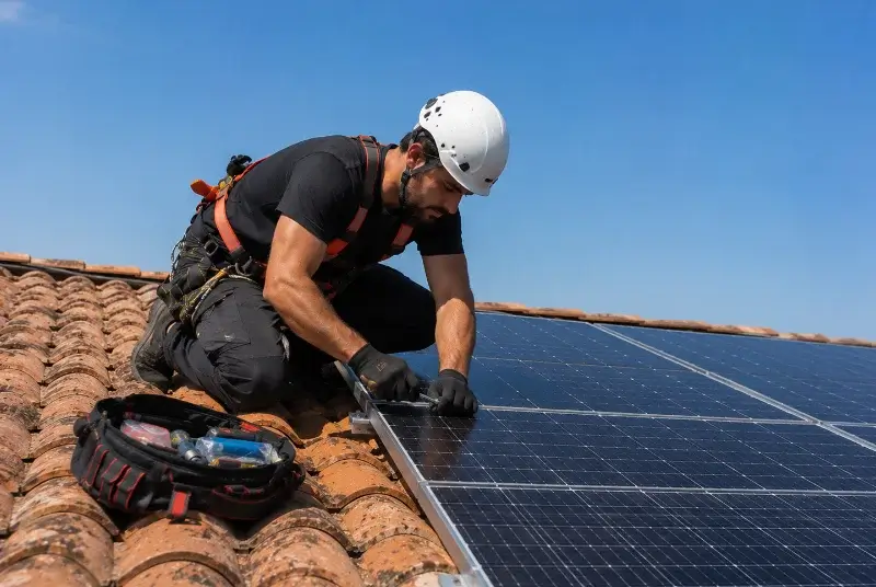 Maintenance et monitoring de panneaux solaires à Mézières-sur-Couesnon