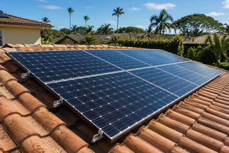 Installation de panneaux solaires à Mézières-sur-Couesnon